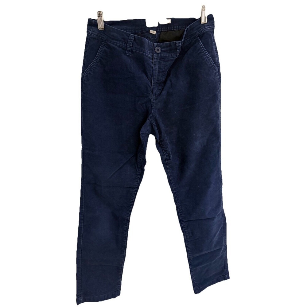 A NEW DAY WOMENS‎ CORDUROY JEANS SIZE 6 STRETCH BLUE MID RISE PANTS